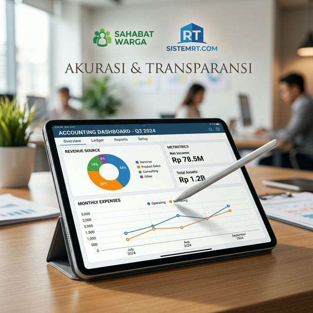 Perbandingan Sistem Akuntansi Sahabat Warga vs SistemRT.com untuk Bendahara