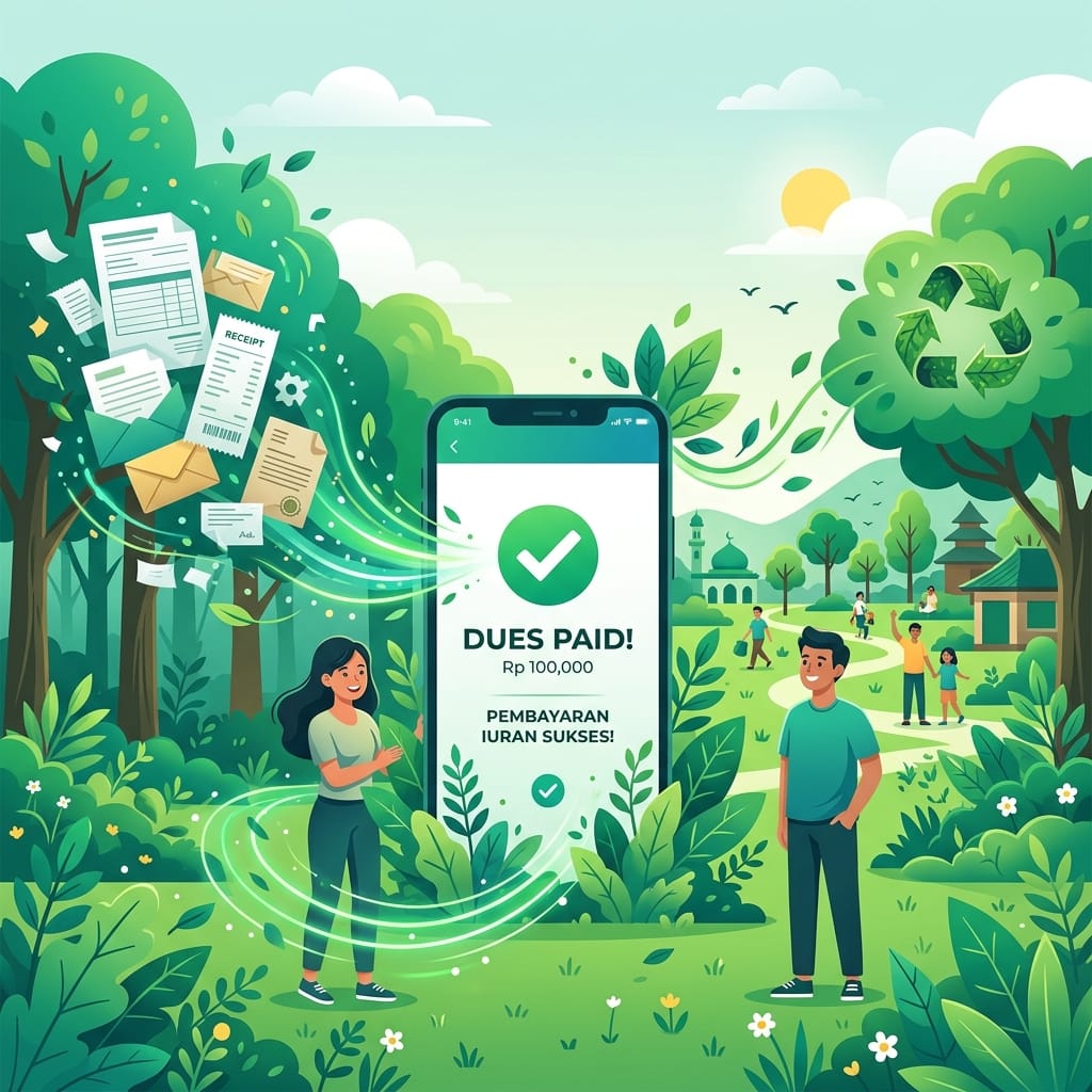 Lingkungan: Go Green! Bagaimana Kebiasaan Bayar Iuran Online Membantu Mengurangi Penggunaan Kertas