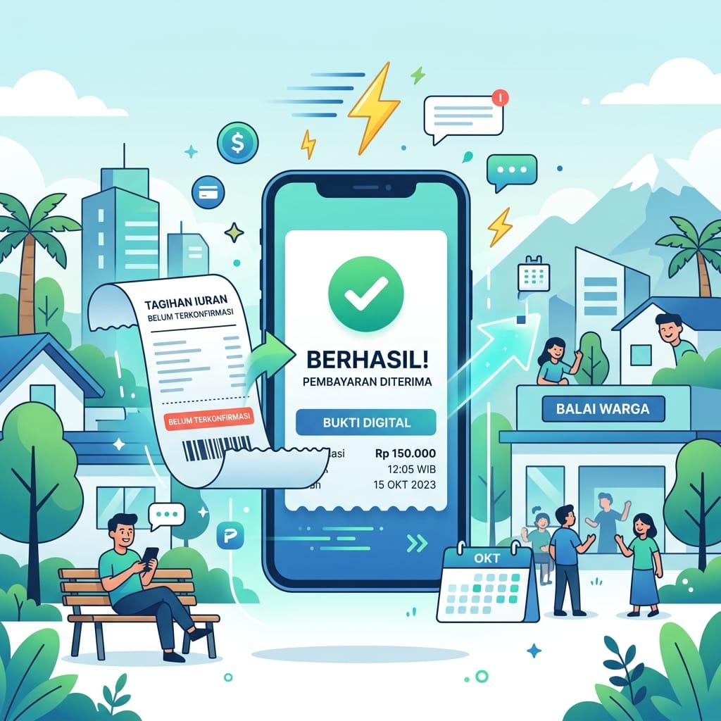 Benefit: Keuntungan Mendapatkan Bukti Bayar Instan Setelah Anda Bayar Iuran Online