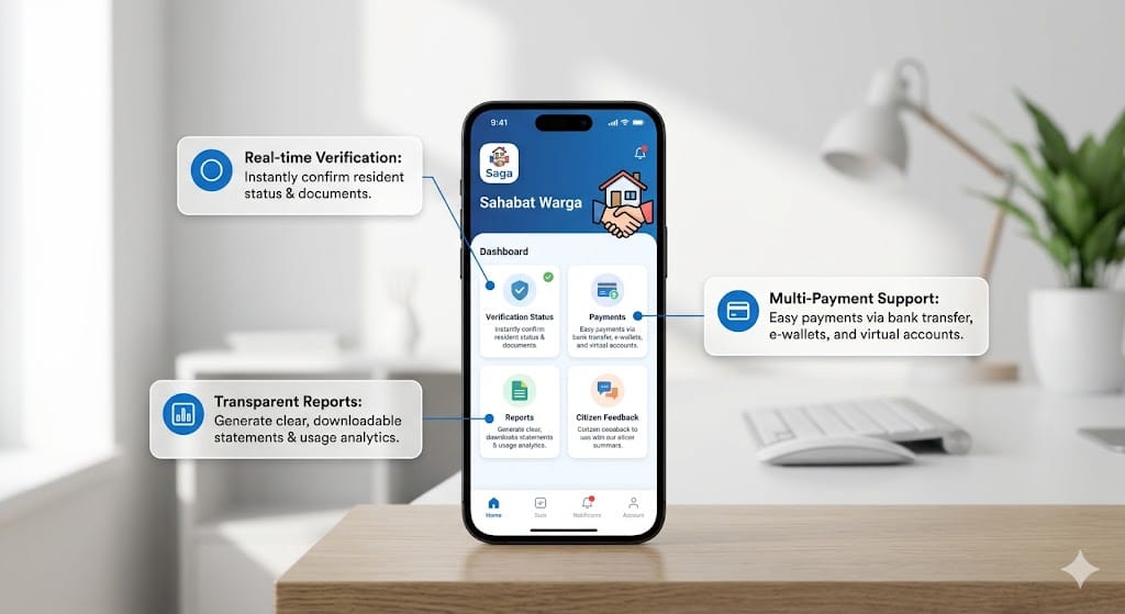 Product Spotlight: Mengenal Fitur Unggulan Saga: Aplikasi Bayar Iuran Online Paling User-Friendly
