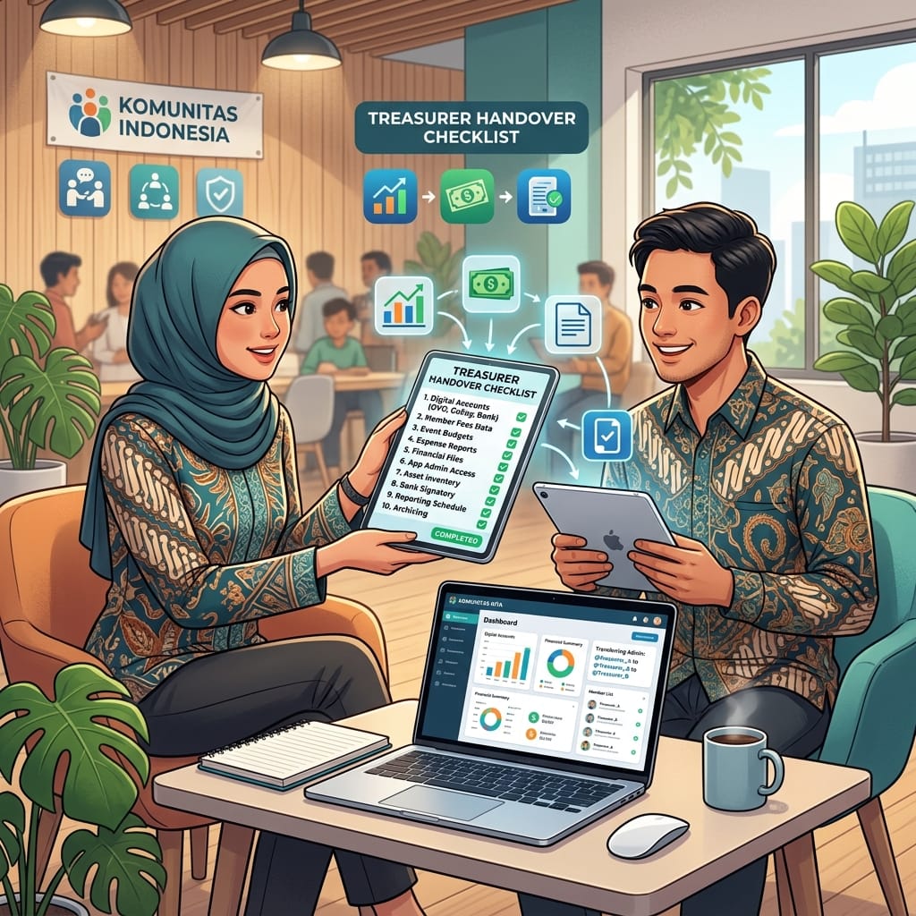 10 Hal yang Harus Diperiksa Saat Serah Terima Jabatan Bendahara Menggunakan Aplikasi Kas RT RW