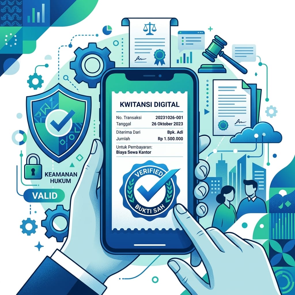 Keabsahan Kwitansi Digital dari Aplikasi Iuran Warga sebagai Bukti Pembayaran Sah