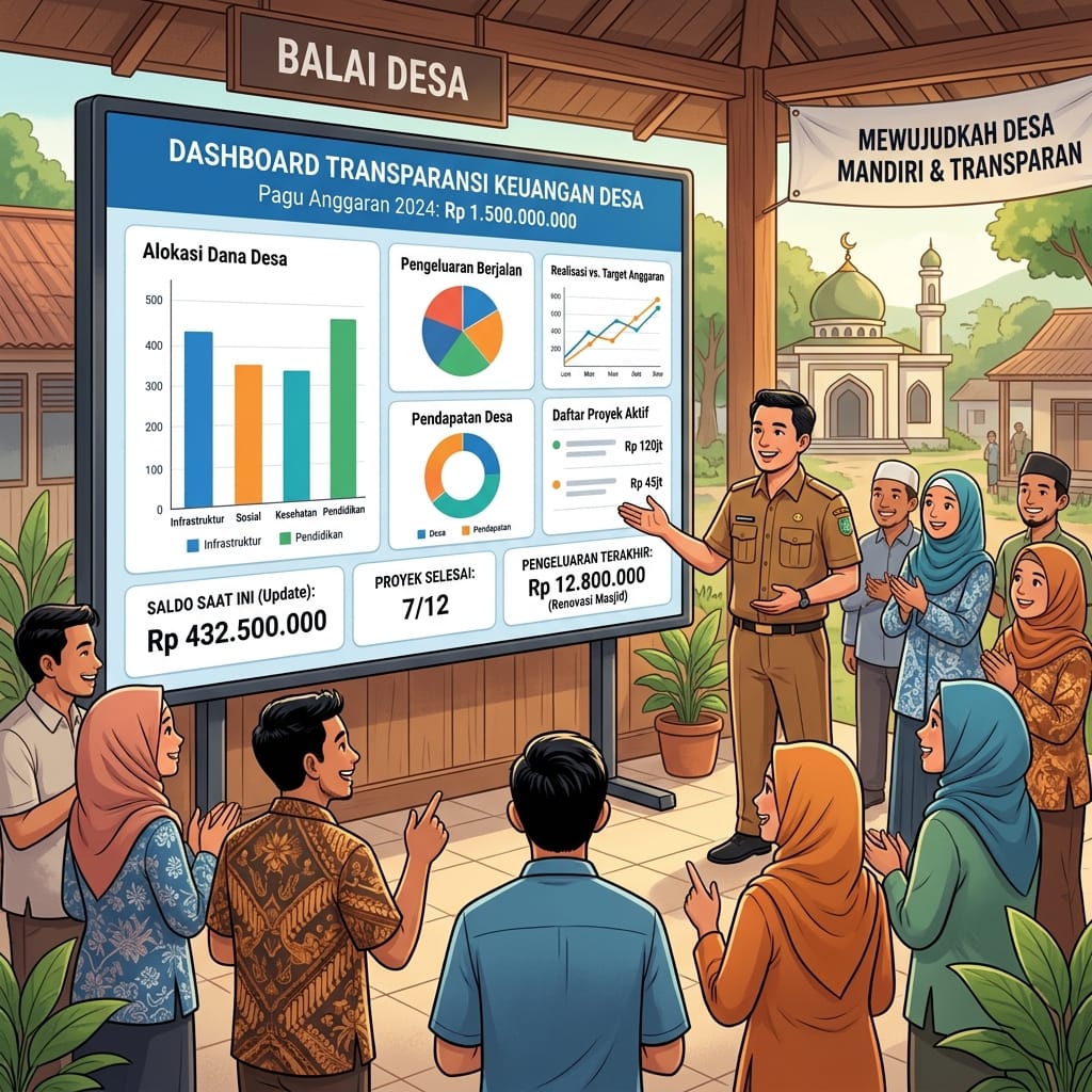 Meningkatkan Kredibilitas Pengurus di Mata Warga Melalui Dashboard Aplikasi Kas RT RW